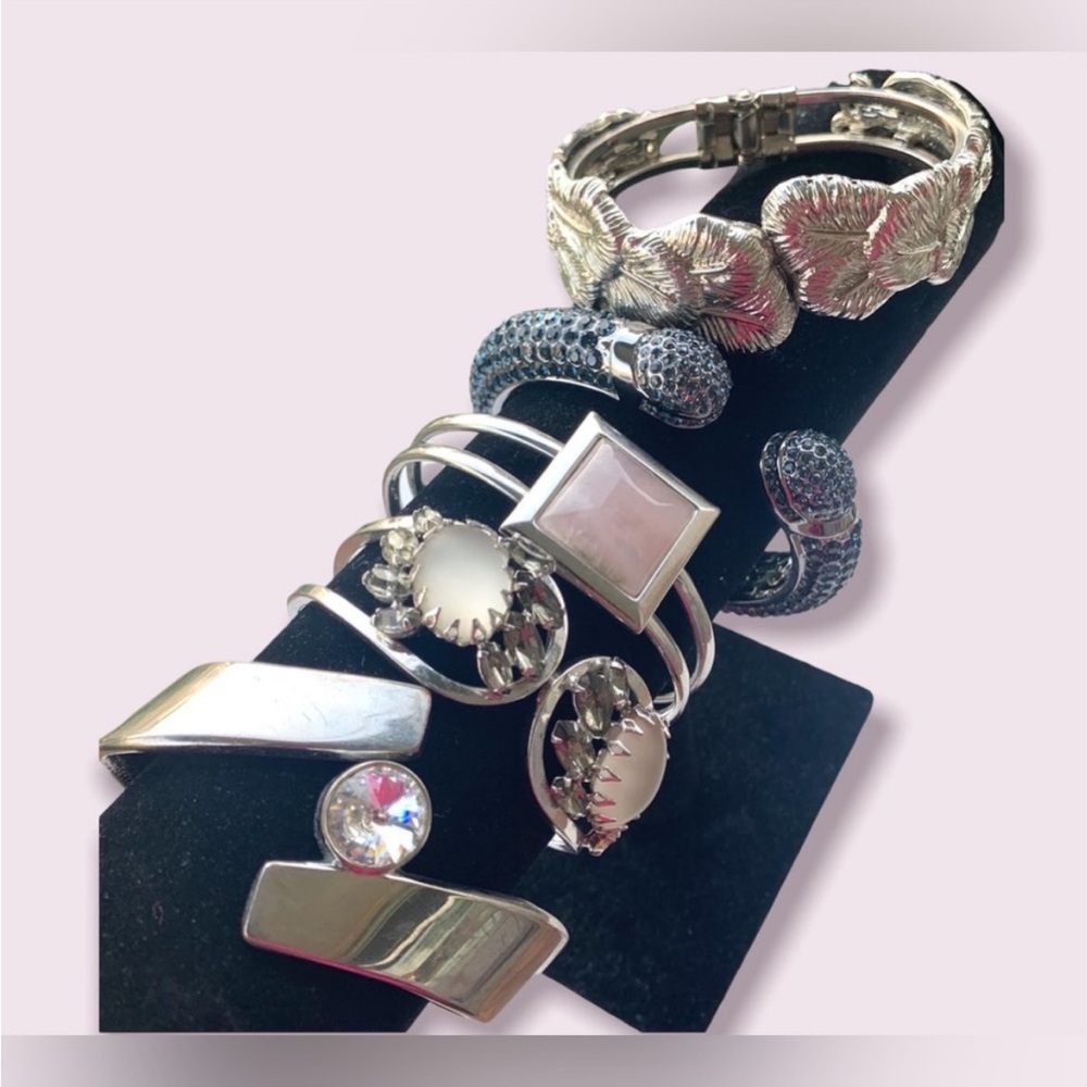 Vintage Costume Bracelets Mixed Designer Cuffs Jewelry Lot